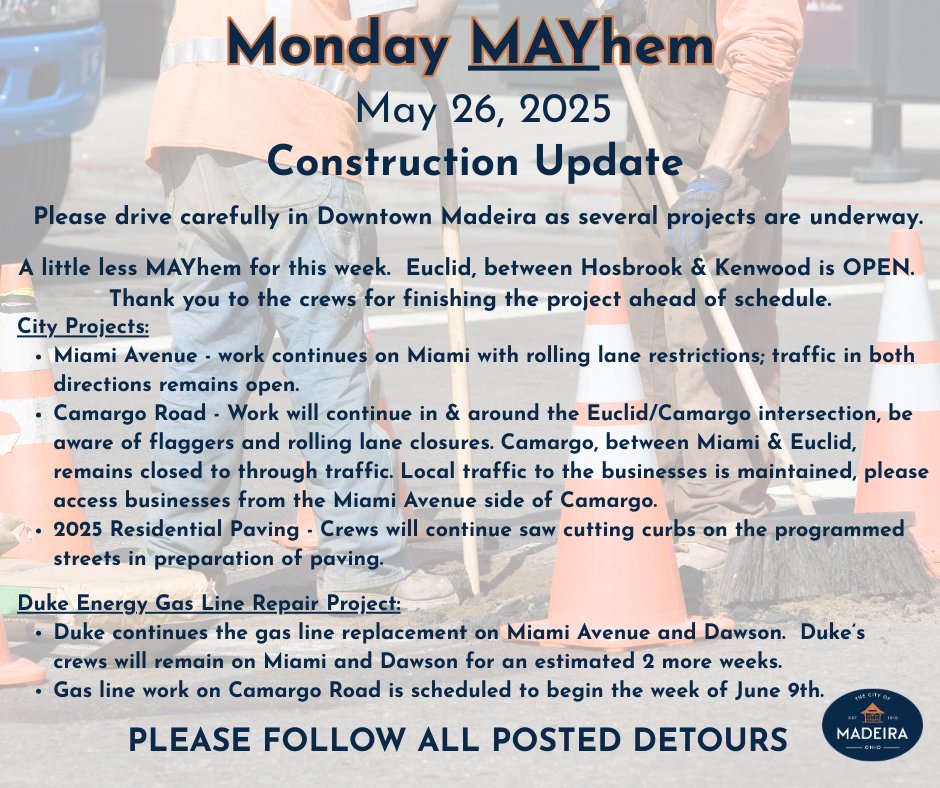 City of Madeira, Ohio tweet media