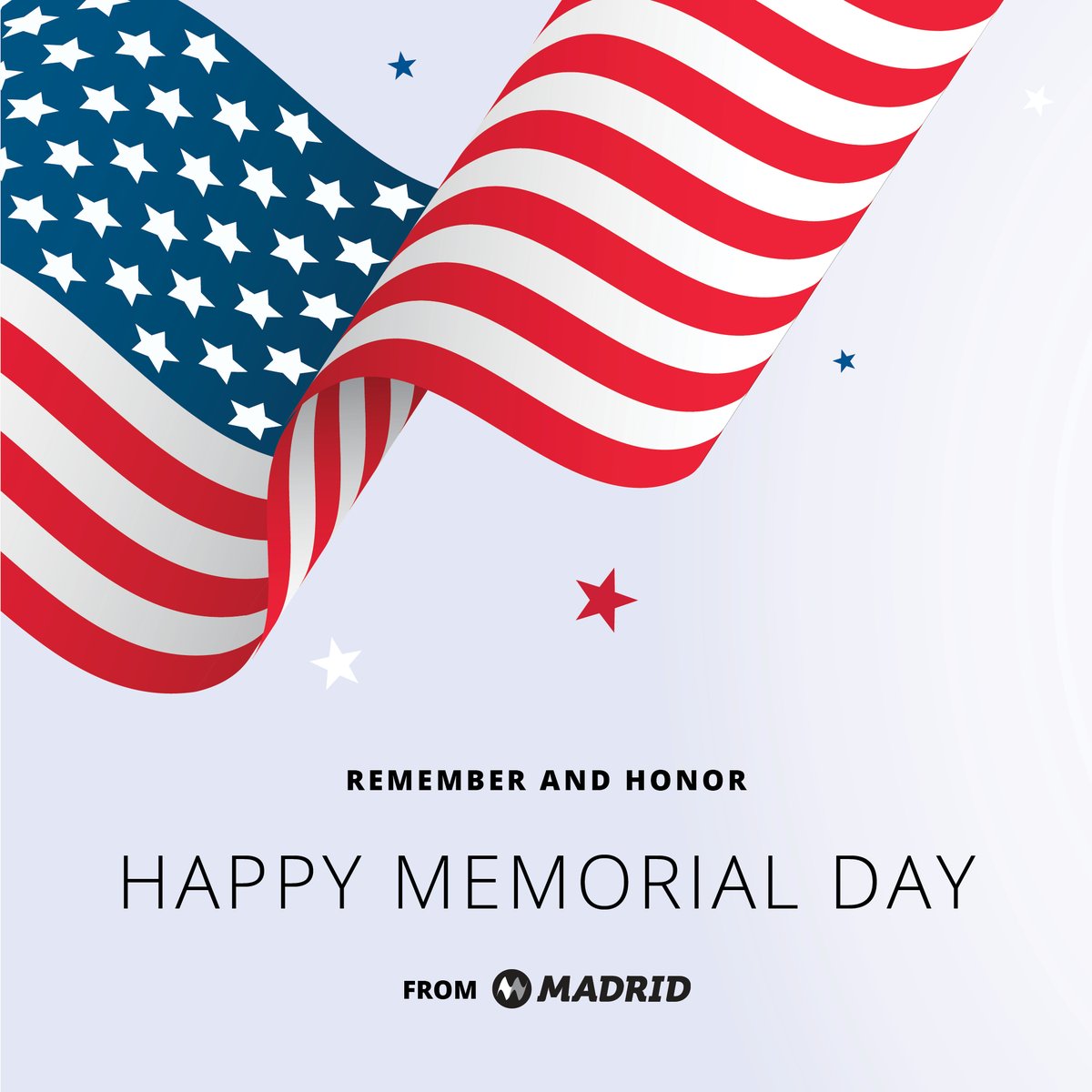 Honoring the service and sacrifice of those we remember today. #MemorialDay