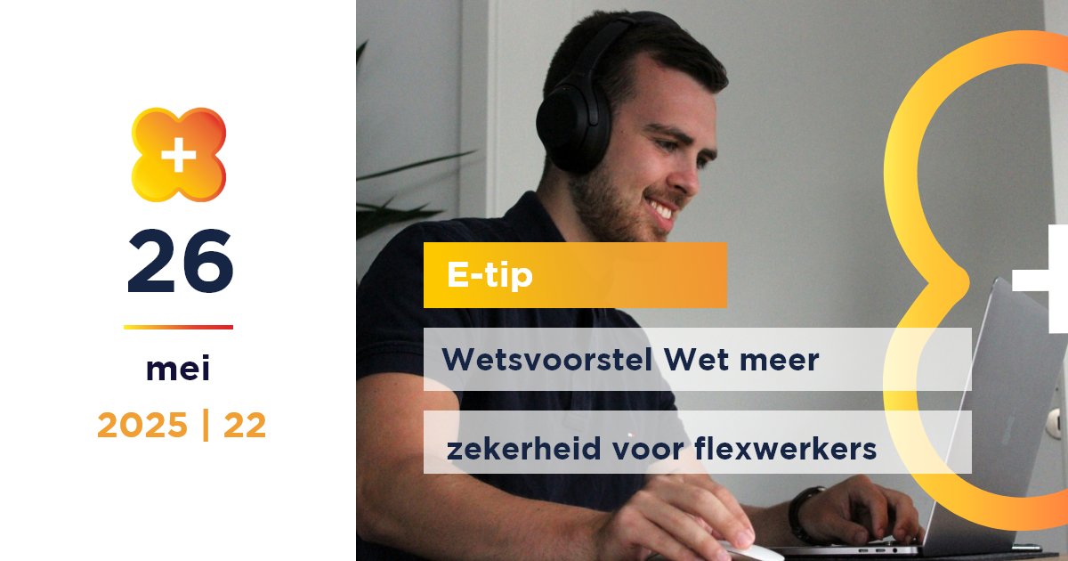 Wet meer zekerheid voor flexwerkers. Deze wet voert een aantal maatregelen door op het terrein van oproepovereenkomsten, tijdelijke arbeid en uitzendwerk.

Lees hier verder👉bit.ly/43t8ENg  

#flexwerkers #nulurencontract #arbeidsovereenkomst
