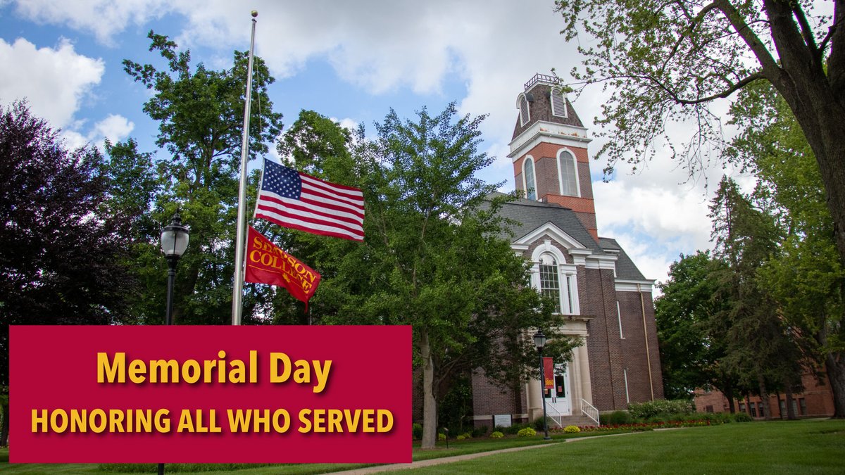 On this Memorial Day, we honor and remember the Simpson Alumni who made the ultimate sacrifice in service to our country. We extend our deepest gratitude to them and to all who have served.