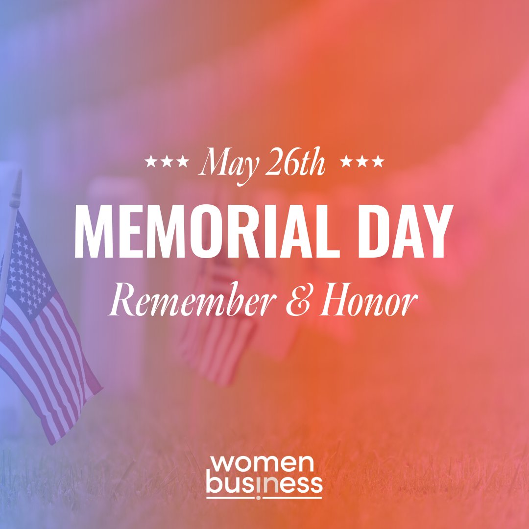 BrandSourceWIB's tweet image. Today, we remember the brave individuals, women and men, who gave everything in service to our country. ❤️ Their strength and selflessness continue to inspire us. Let us carry their legacy forward with grace, resilience and gratitude.

#MemorialDay #WomeninBusiness #WiB
