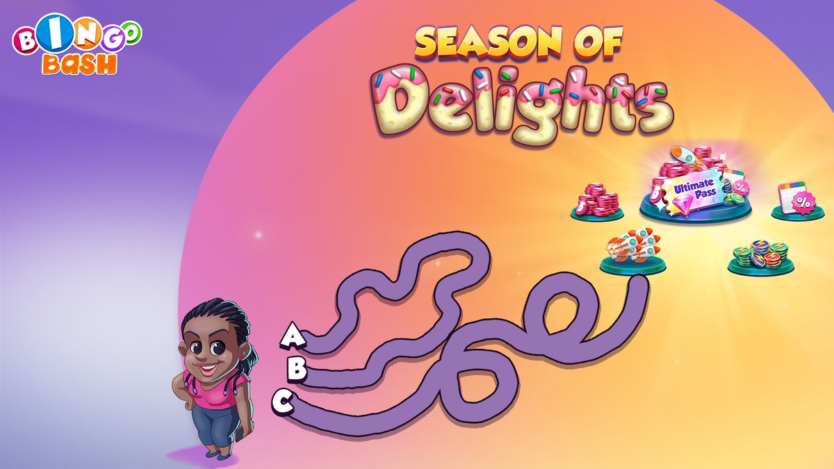 PlayBingoBash's tweet image. 🎉 Choose the correct path and grab the FREEBIE! 🎁✨

Our Season of Delights is here—can you find your way to the Ultimate Pass treasure?  FREEBIE▶️ bit.ly/42Hhrfj 

#BingoBash #SeasonOfDelights #FreebieFun
