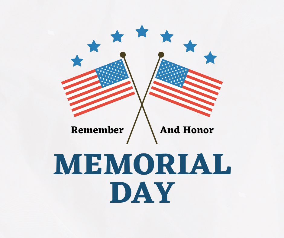 "Those who have long enjoyed such privileges as we enjoy forget in time that men have died to win them." — Franklin D. Roosevelt
#MemorialDay #RememberAndHonor