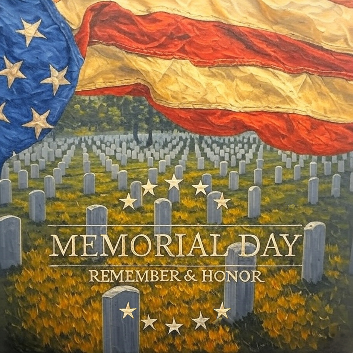 Today we remember and honor the brave men and women who fought for our country. #MemorialDay