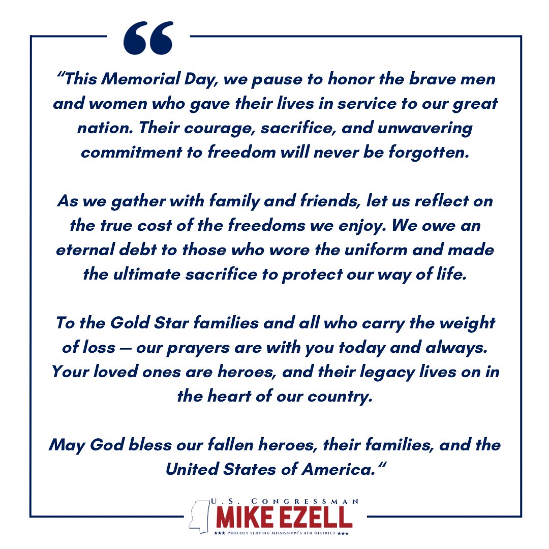 Congressman Mike Ezell (@repezell) on Twitter photo 