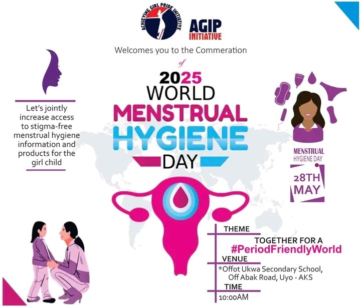 ⏳2 DAYS TO GO…..!!!

Want to make a real impact? 

Donate today to Achieving Girl Pride Initiative. Let’s give girls the freedom to thrive everyday of their lives.

As we’re not just marking a date, we’re building a movement this May 28th.