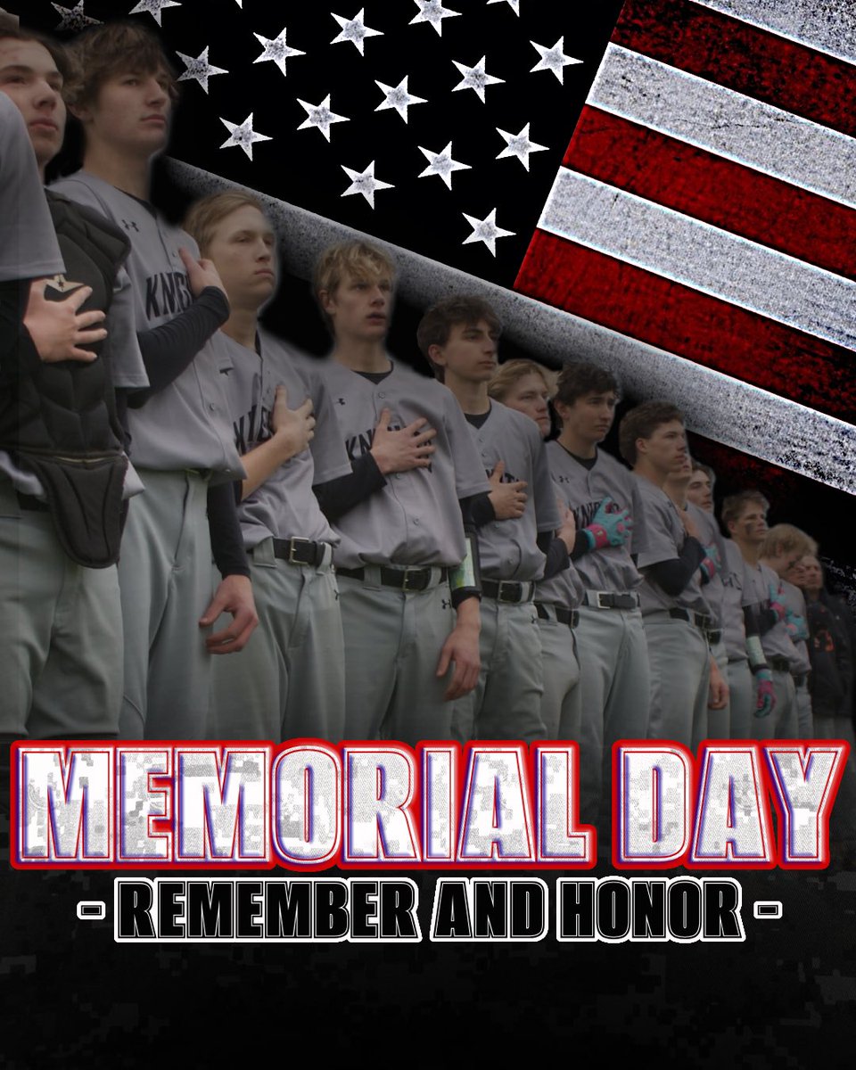 gomhsbaseball's tweet image. Happy Memorial Day to everyone. While everyone is enjoying their day today, take a moment to remember what today means, and to remember and honor those that have made the ultimate sacrifice.