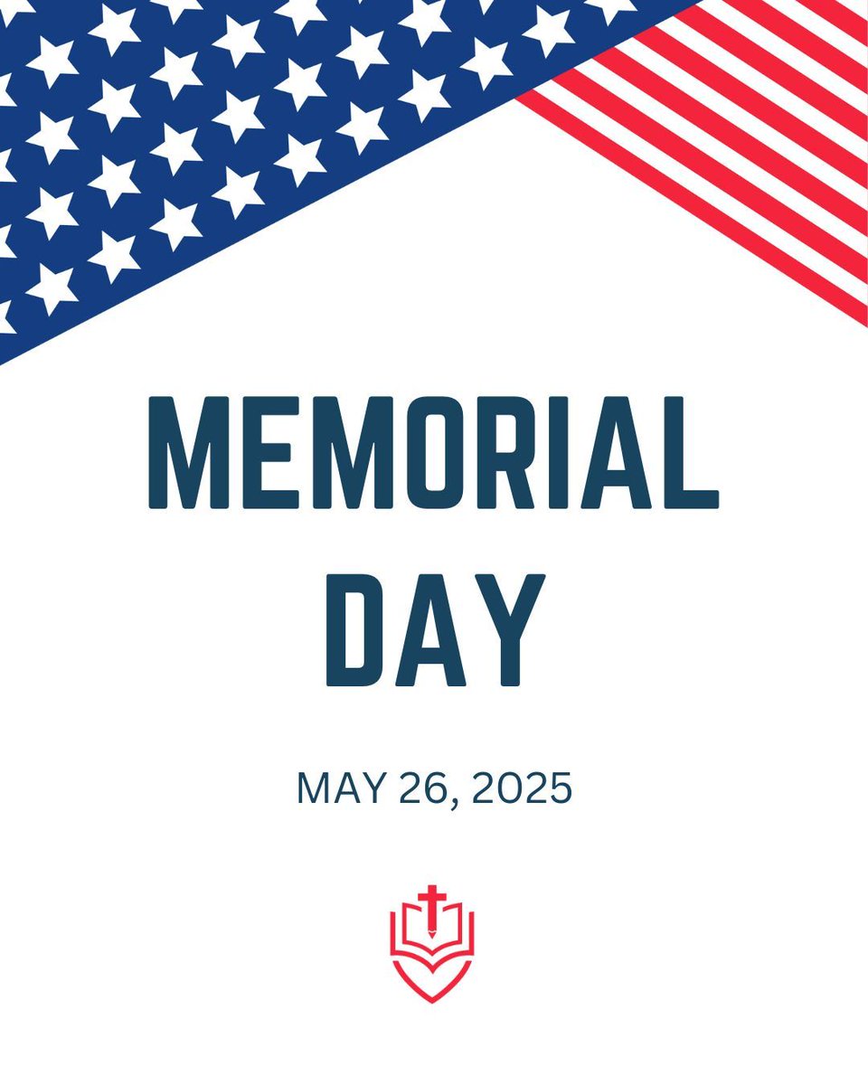 We remember and honor the brave men and women who made the ultimate sacrifice for our freedom. May we never take for granted the blessings they have secured for us. ❤️🤍💙 Wishing our school families a safe and meaningful Memorial Day! #MemorialDay #RochesterCatholicSchools