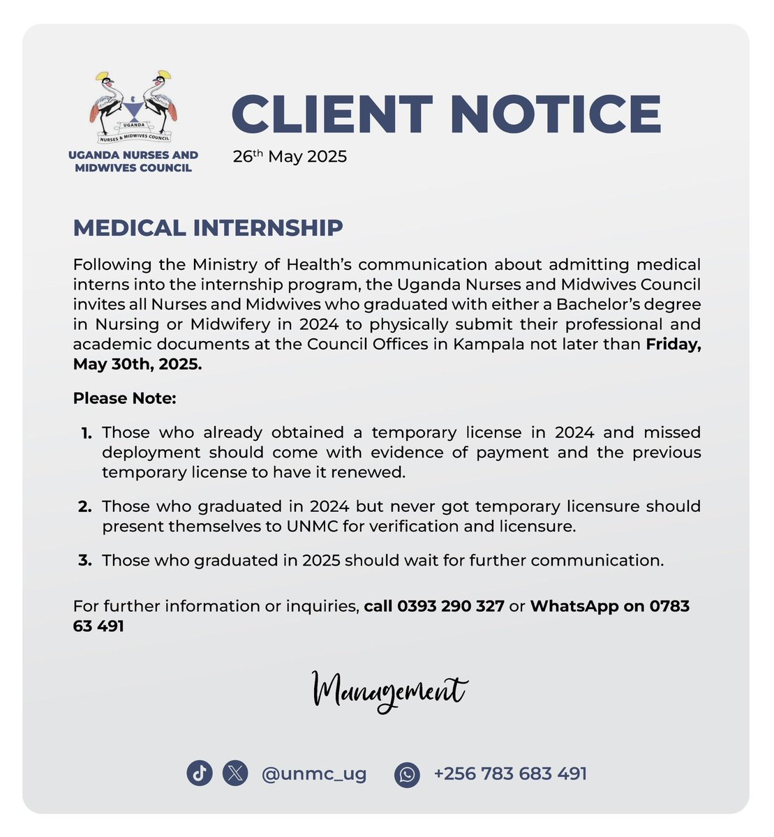 📌 IMPORTANT ANNOUNCEMENT