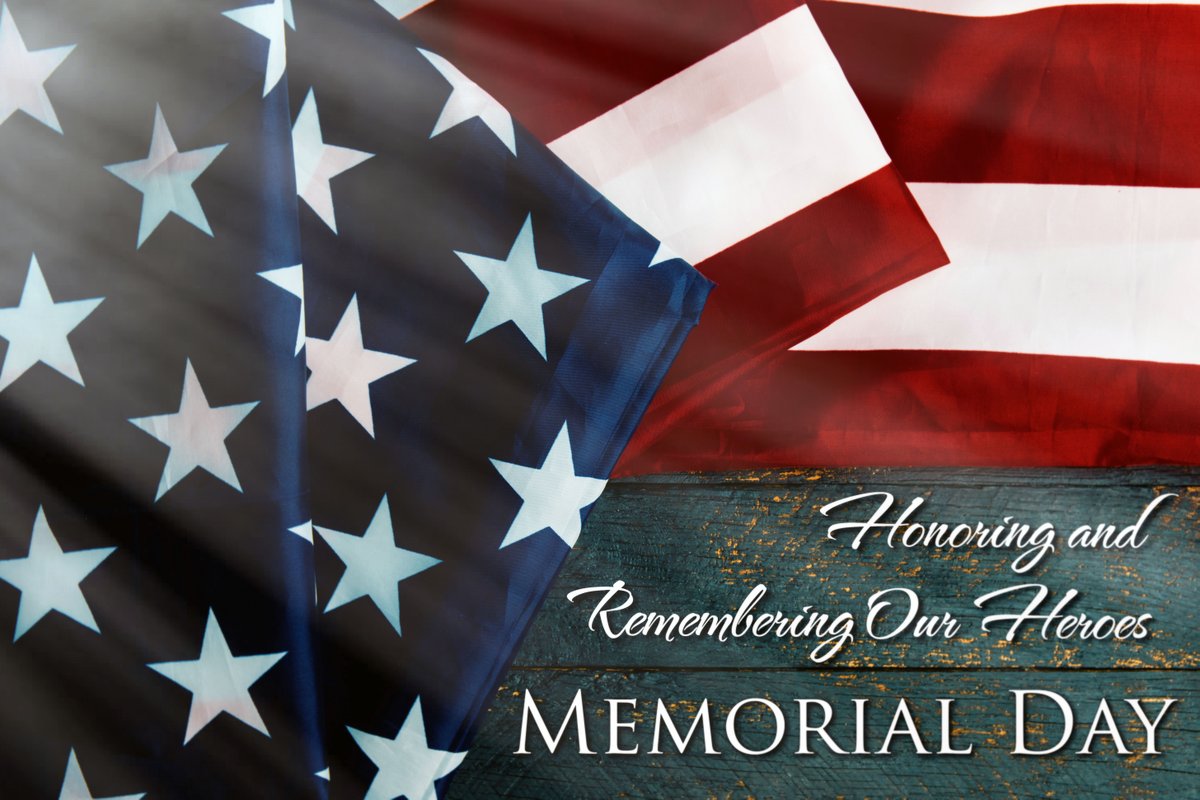 This Memorial Day, we honor and remember the brave U.S. military personnel who made the ultimate sacrifice while serving our nation. Their courage and dedication will never be forgotten. 
#MemorialDay #HonorTheirSacrifice