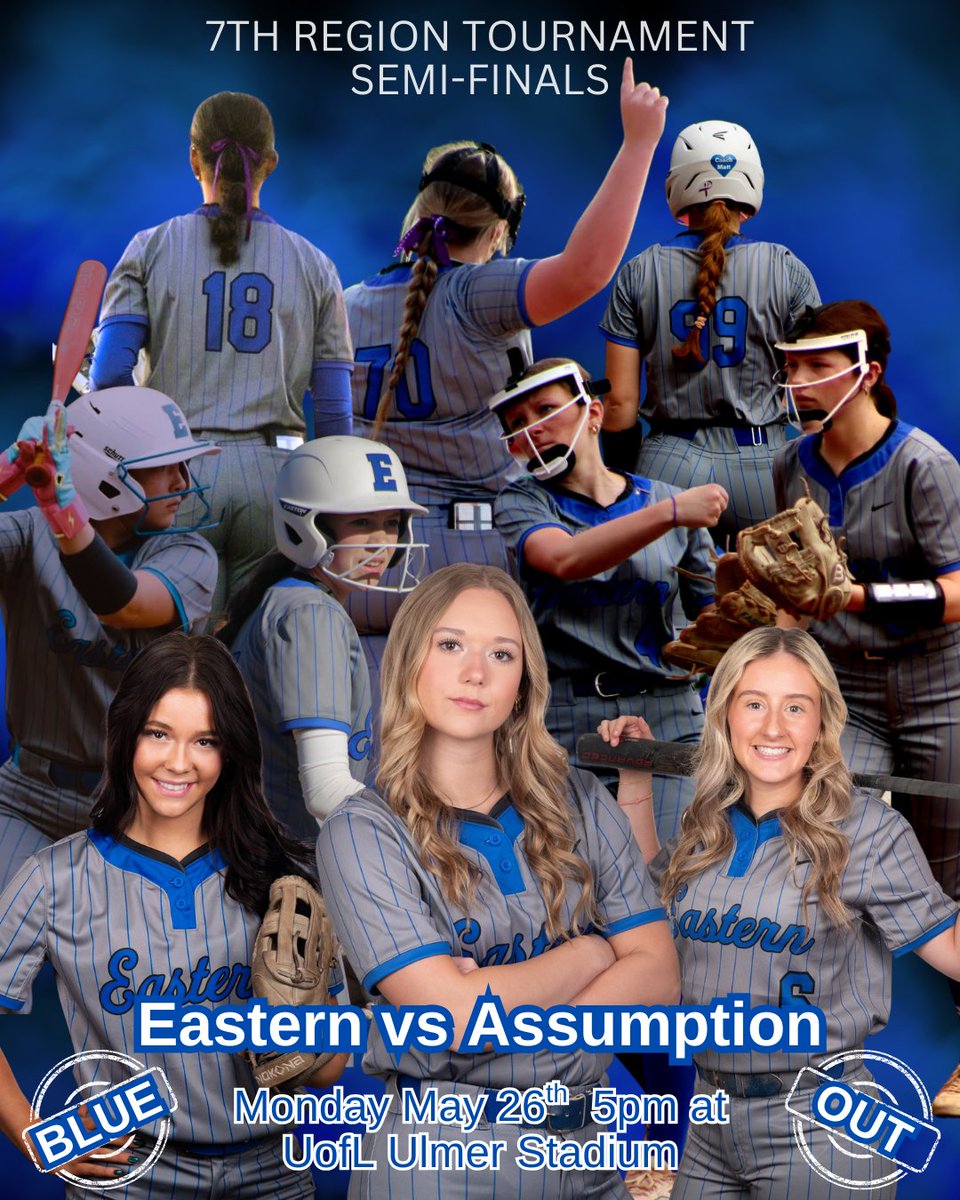 Game Day. See ya at Ulmer! #FlyEastern 🦅 💙Blue Out💙