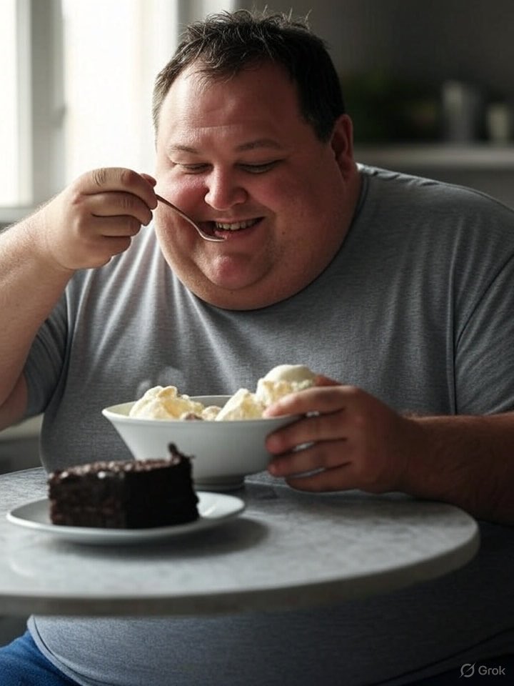 PrimalEnergyFit's tweet photo. Carb addiction is real and I didn’t realize how bad I was affected after 2 ½ years of strict carnivore, with phases of eating cheese. 

For the past two weeks I had many personal challenges and have veered completely away from carnivore. Now I feel like a living experiment on the SAD diet that I feel like I knew better to avoid. 

Here’s what I learned:

- I now have many body aches and tightness that I didn’t know existed. 
- Old injuries are coming back and new ones just linger, healing seems to have stopped. 
- Passing out after meals is a real thing.
- Mornings suck. It takes a while for my body to get moving. I should check my blood sugar, haven’t done this in years. 
- My belly is constantly growling, struggling to digest whatever is in there
- Pooping is awful, how do people deal with this? I feel like I’m developing IBS
- Depression seems to be developing in ways I haven’t felt in years
- Belly fat is retuning, my shirts feel shorter. Opposite prep for summer than I had intended. 
- Brain fog is setting in, I am more forgetful and processing seems harder 

Not all bad news, here’s a list of positive changes:

- People say I look better, my face filled out. I guess roundness is good? 
- Eating the same food as everyone else is a bit more fun on dates with my wife and with groups
- Eating less meat can save some money but I may be spending more on ice cream lately

Any one else go through this and anyone have advice on how to get back on track?