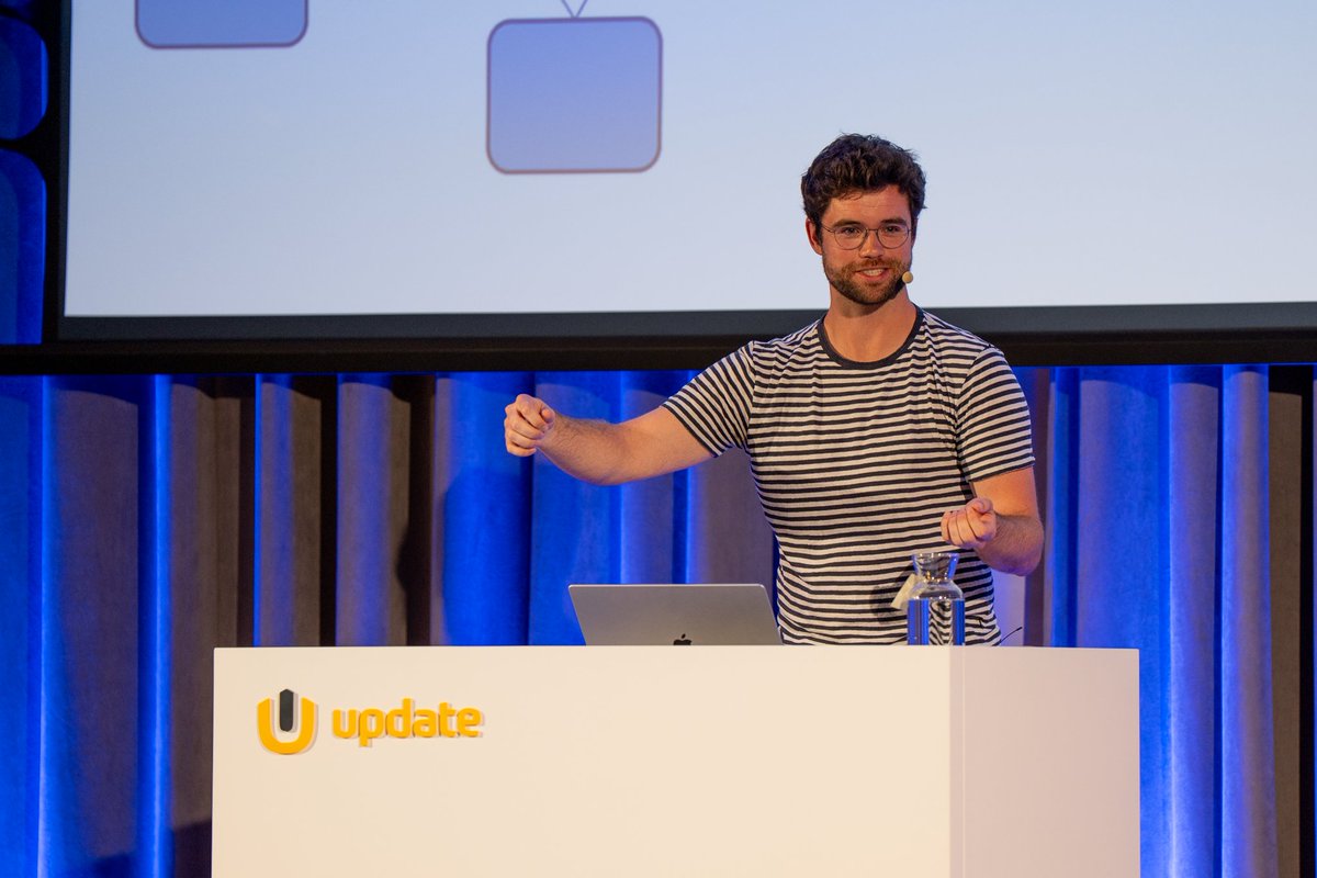 update_conf's tweet image. 🎤 Speakers Tom van der Berg, @romanjasho, and @BronwenZ take us to the next part of #UCK25 to explore #dotNET and #mobiledevelopment. Together, we're leveling up; come with us! #UpdateConference