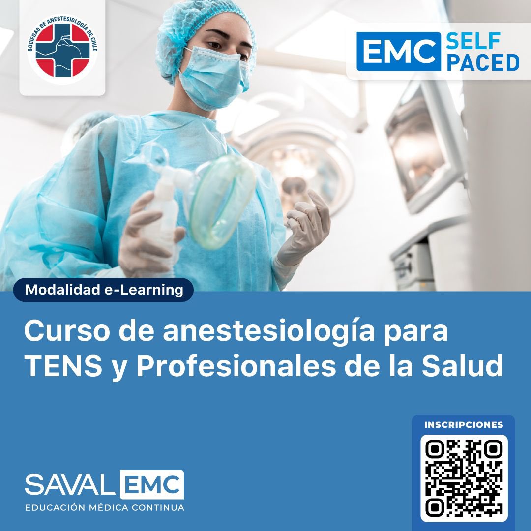 Tres cursos: el Iberoamericano es para cualquier profesional y el de RCP es gratis para socios con cuotas al día.
Descúbrelos en cursos.sachile.cl