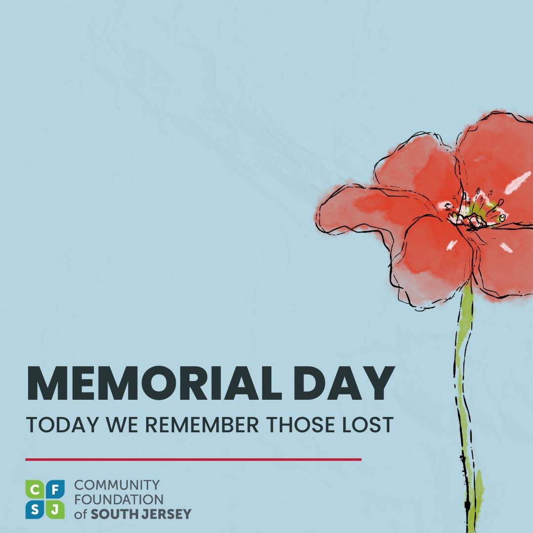 Today, on Memorial Day, we honor the veterans who sacrificed for our country. Thank you for your service! Interested in charitable giving opportunities for U.S. veterans? Contact us to get started. #LiveGiveLoveSJ #CharitableGiving #Philanthropy