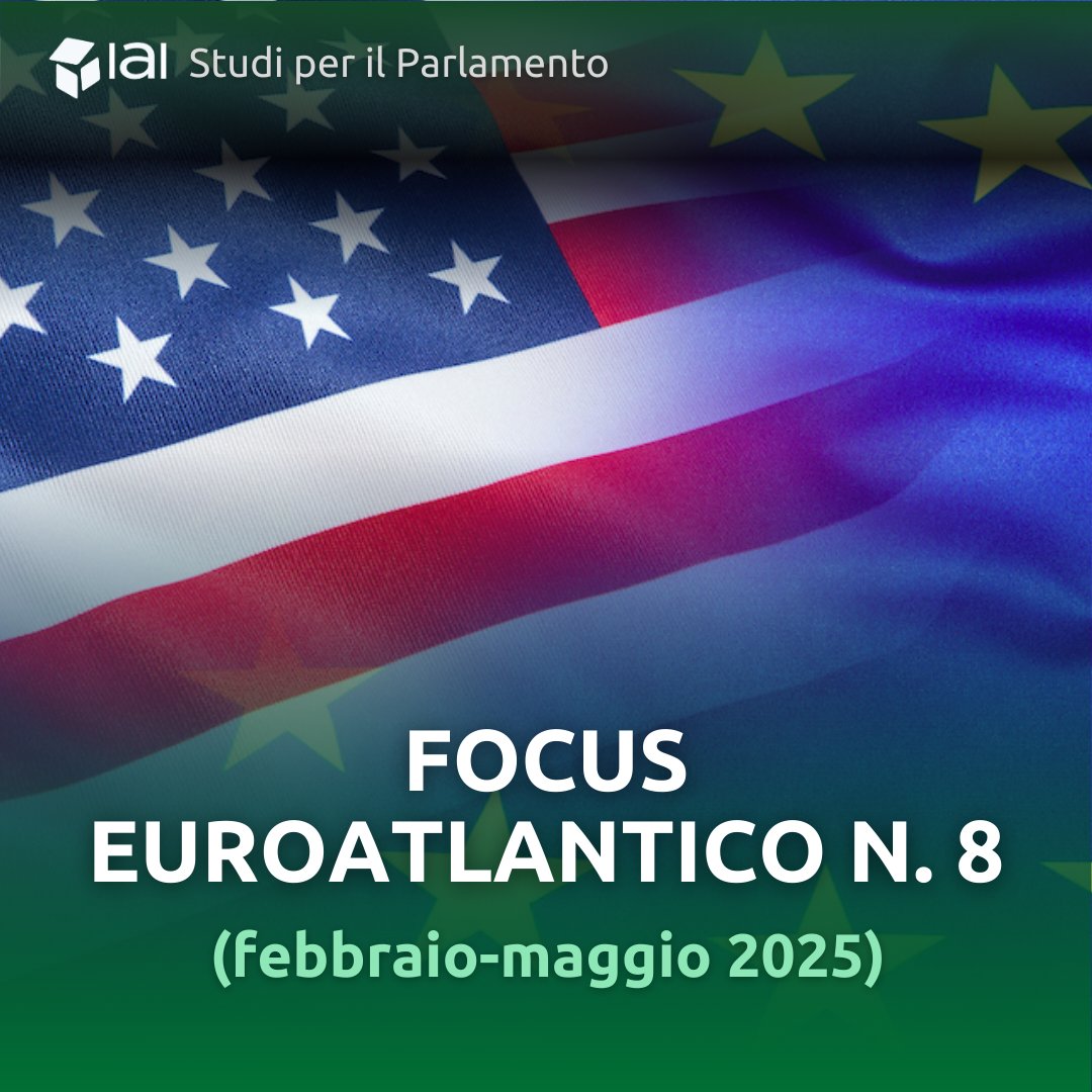 Istituto Affari Internazionali - IAI (@iaionline) on Twitter photo Dalla politica estera alle tariffe, dall’immigrazione alla gestione del potere: i primi 100 giorni della seconda Amministrazione Trump sono stati segnati da scelte radicali e dirompenti.
Nel nuovo Focus transatlantico per <a href="/SenatoStampa/">Senato Repubblica</a>:
📝 <a href="/Ric_Alcaro/">Riccardo Alcaro</a> analizza l’impatto Dalla politica estera alle tariffe, dall’immigrazione alla gestione del potere: i primi 100 giorni della seconda Amministrazione Trump sono stati segnati da scelte radicali e dirompenti.
Nel nuovo Focus transatlantico per <a href="/SenatoStampa/">Senato Repubblica</a>:
📝 <a href="/Ric_Alcaro/">Riccardo Alcaro</a> analizza l’impatto