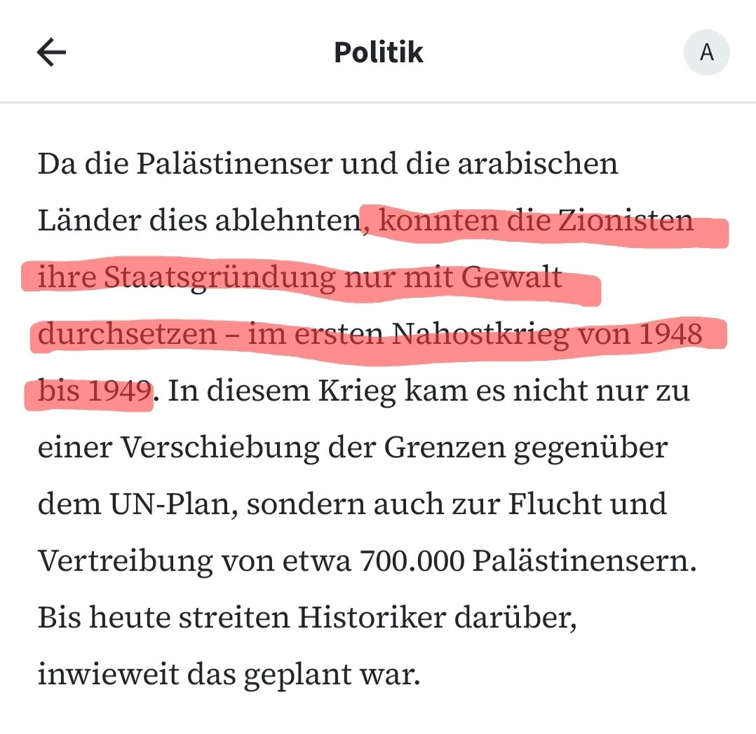 Neuer Tiefpunkt bei der FAZ. Gegen Israel ist jetzt sogar Geschichtsfälschung erlaubt. Wie kann so ein Artikel veröffentlicht werden?