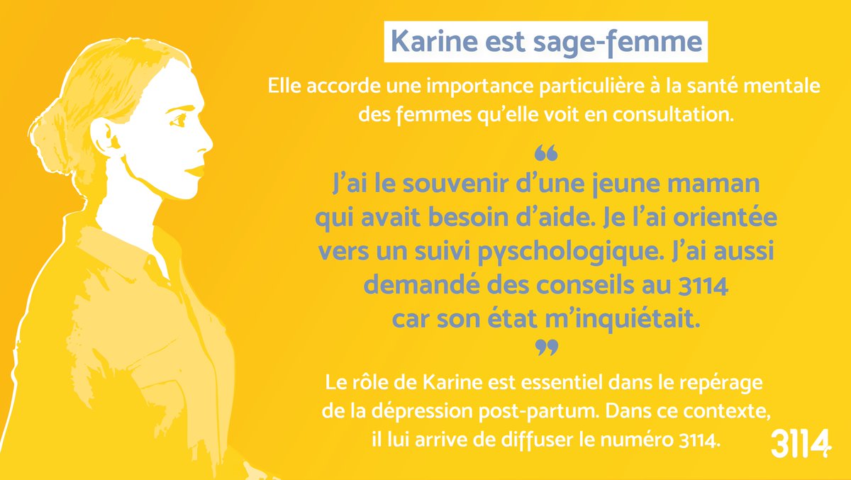 💬 EN APARTÉ : Le 3114, c’est aussi pour moi💁🏻‍♀️

Si, dans le cadre de votre activité #professionnelle, vous êtes face à une personne en souffrance, la ressource 3114 peut vous être utile.