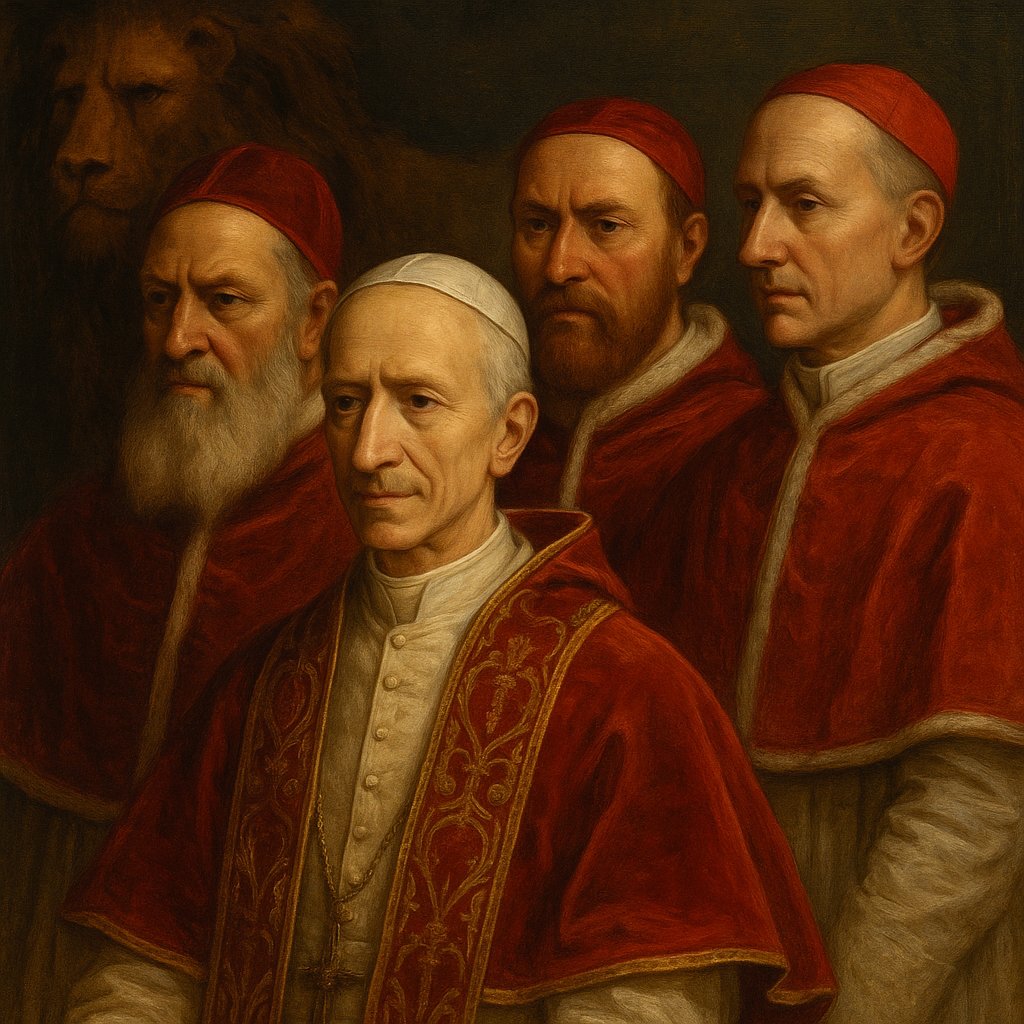 MastersRome's tweet image. 🦁 The Papal Lions: Leo XIV and His Predecessors
Join Liz Lev @lizlevrome LIVE today at 2:00 PM ET for a deep dive into papal power, legacy & intrigue!
Free + unforgettable. All are welcome 👉
mastersgalleryrome.teachable.com/p/the-papal-li…
#ChurchHistory #Vatican #CatholicTwitter