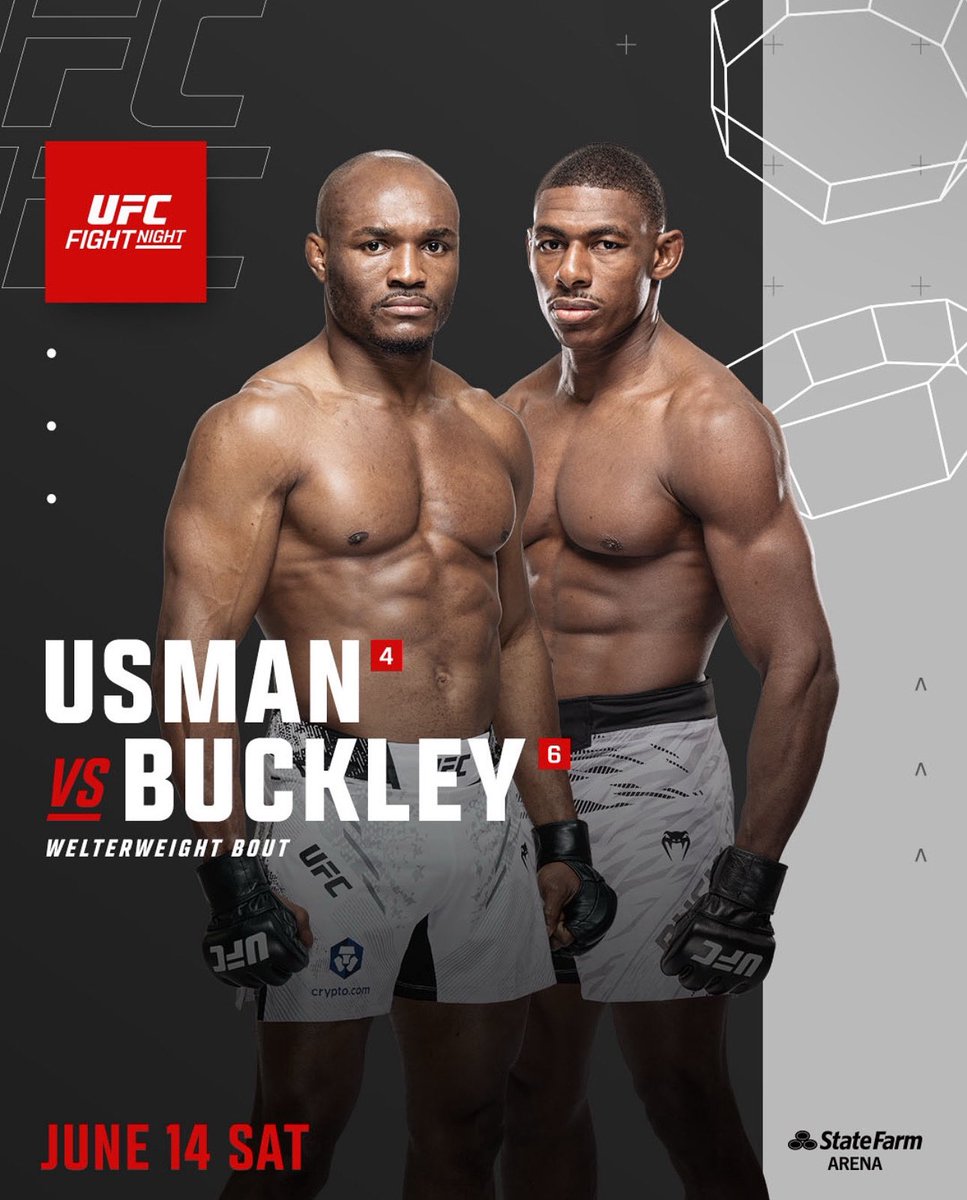 June 14th @statefarmarena in #Atlanta “We go again” 👊🏿🌍🤴🏿

#UFCATL