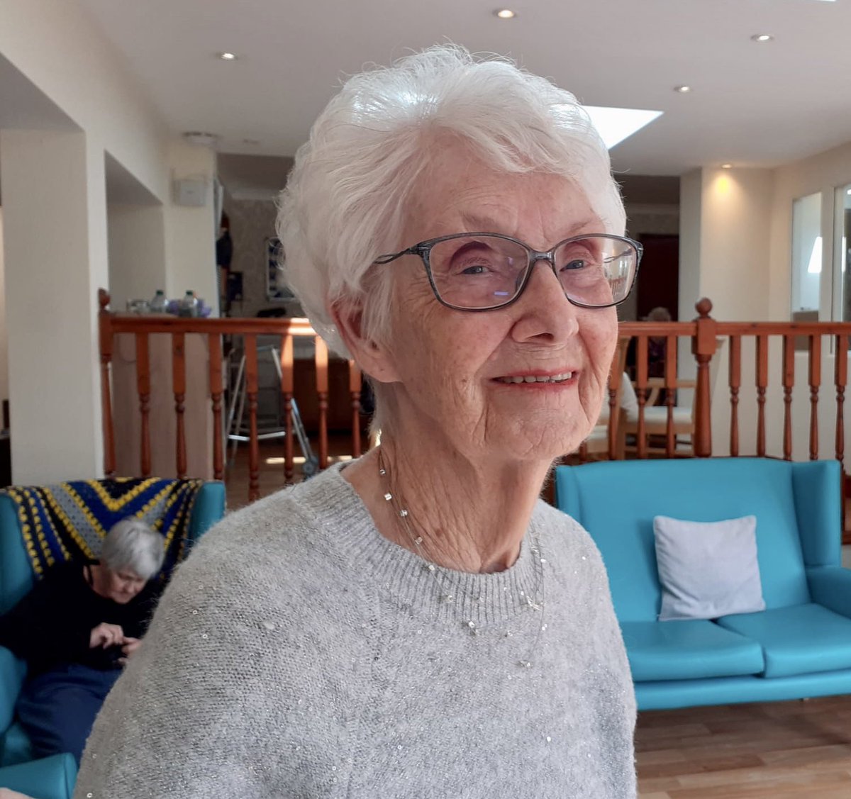 OrielCareHome's tweet photo. Josephine and Molly had a relaxing pamper session this weekend, with a visit from our wonderful hairdresser. 💇🏻‍♀️

Regular visits like these not only help our residents look their best, but also boost self-esteem and provide a sense of well-being. ✨

#carehome #haircut https://t.co/2zZqDigci9
