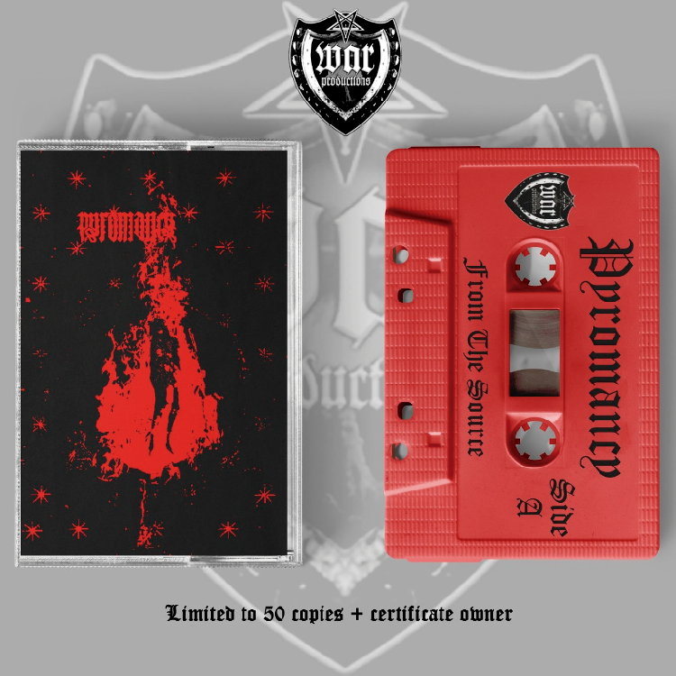 WarProd's tweet photo. #StillAvailableForSale #OurRelease
#Pyromancy From the Source
6.66β¬+π
FFO of the 1st #BlackMetal wave
https://t.co/tOPSbCwZ7h
#WarProductions
#SupportTheUnderground
#ItalianBlackMetal
#BlackMetal
#BlackMetalTapes
#Kvlt https://t.co/PGDkmS0p1Z