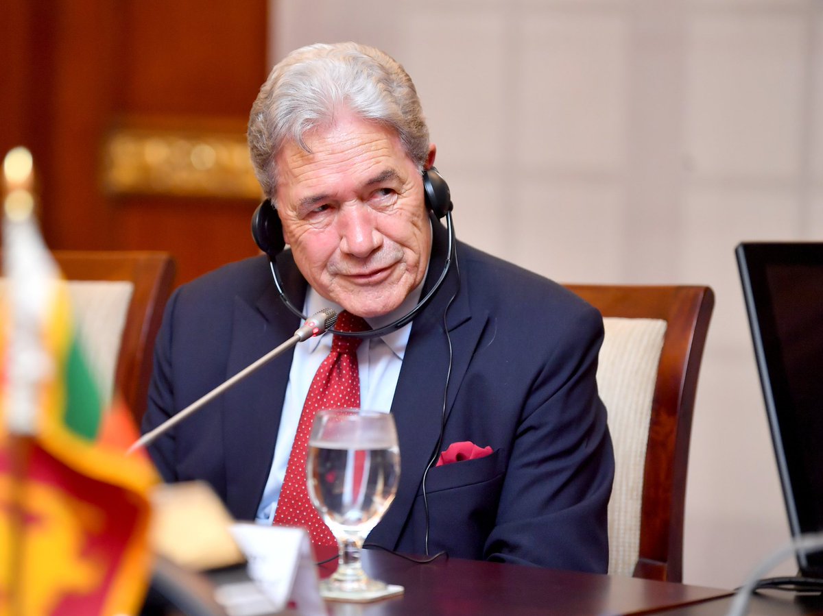 Winston Peters tweet media