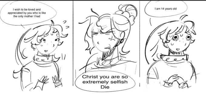 Phikul's life was like this for years it's bad but idk how to explain it so I executed it into this image 