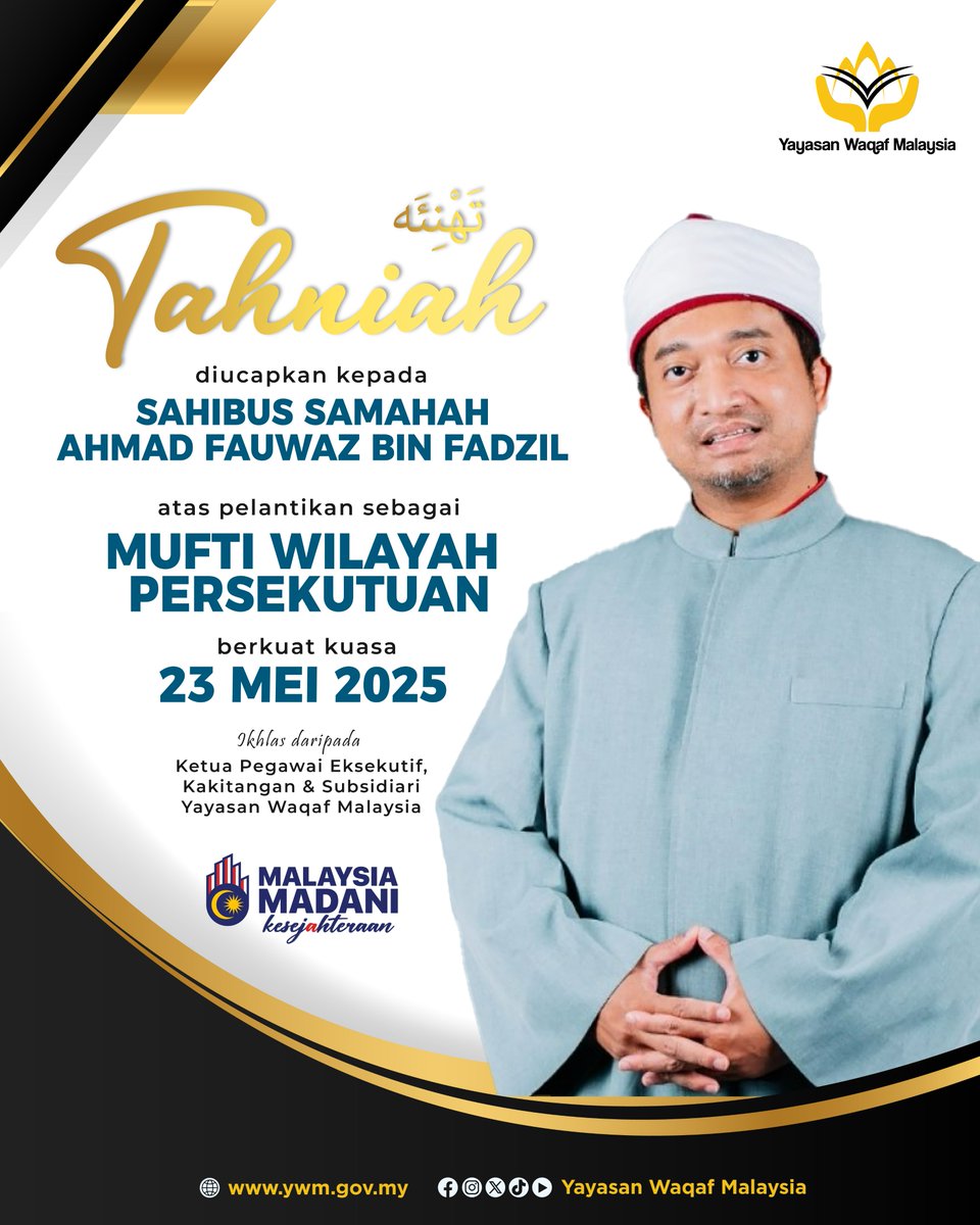 Yayasan Waqaf Malaysia tweet media