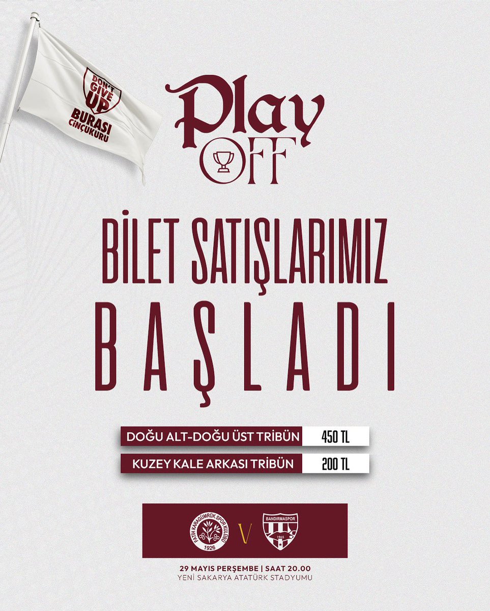 FİNAL KARŞILAŞMASI BİLETLERİ ŞİMDİ SATIŞTA! 🎟️