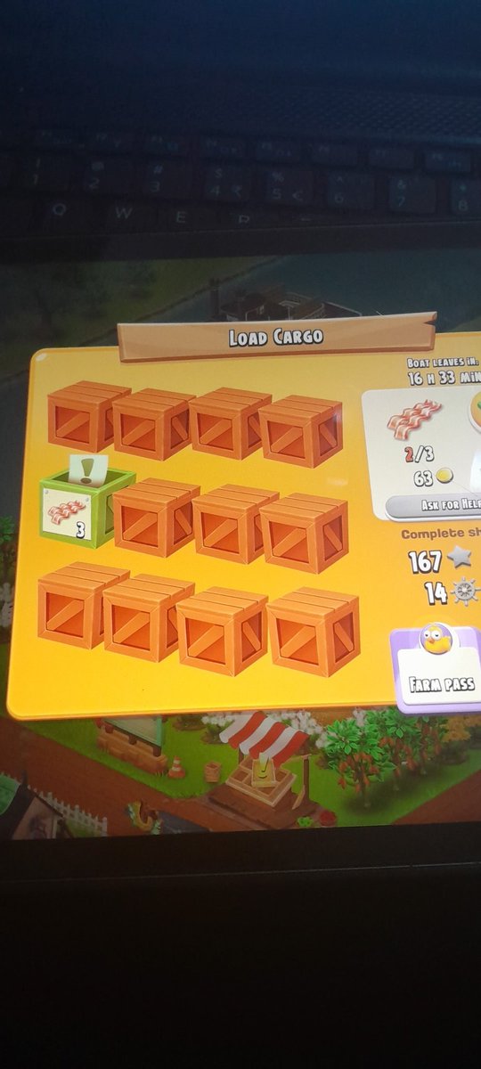 Hayday player yg lagi on plisss jual daging babi dong 😭🙏