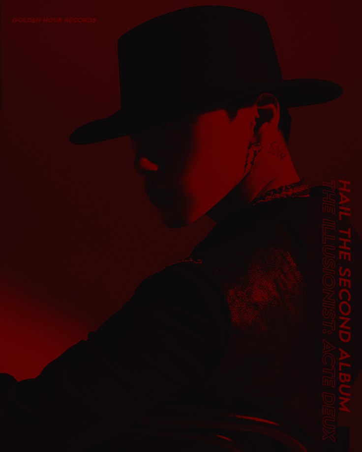 HAILMUSIQUE's tweet photo. [♦️] HAIL (해일) THE SECOND ALBUM
The Illusionist: 𝕬cte 𝕯eux
ARTIST TEASER 2
( ĐɏsŧøᵽɨȺ Ver. )
⠀
2025. 06. 07 6PM KST RELEASE
⠀
#GoldenHour_Hail
#TheSecondAlbum
#TheIllusionist_ActeDeux https://t.co/gHsu6voQPJ