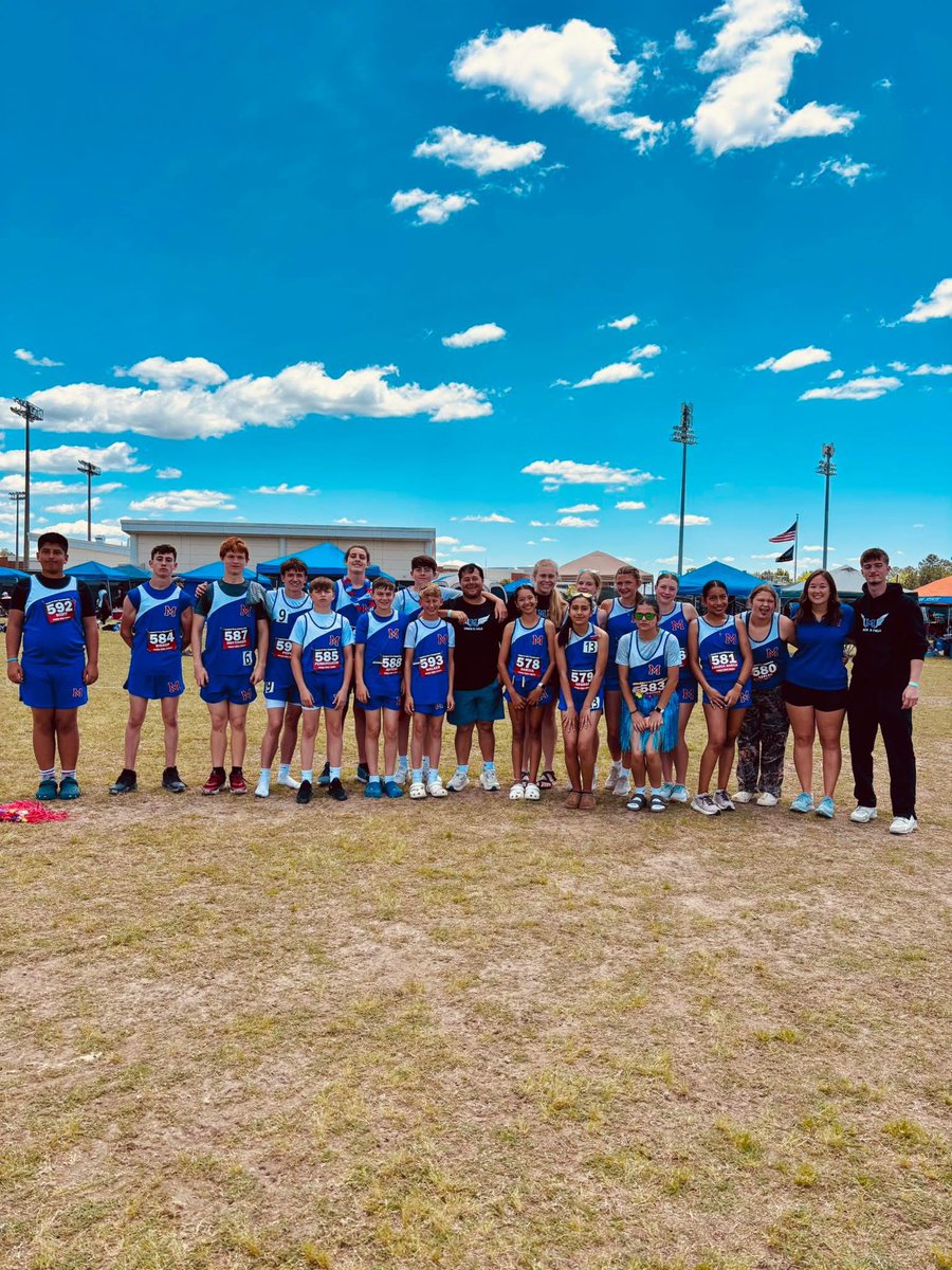 Congratulations to PMMS Track for a great state meet!! 
Boys placed 17th out of 94 school teams🏃‍♂️
2 School records broken
Tons of Personal Bests
❤️💙