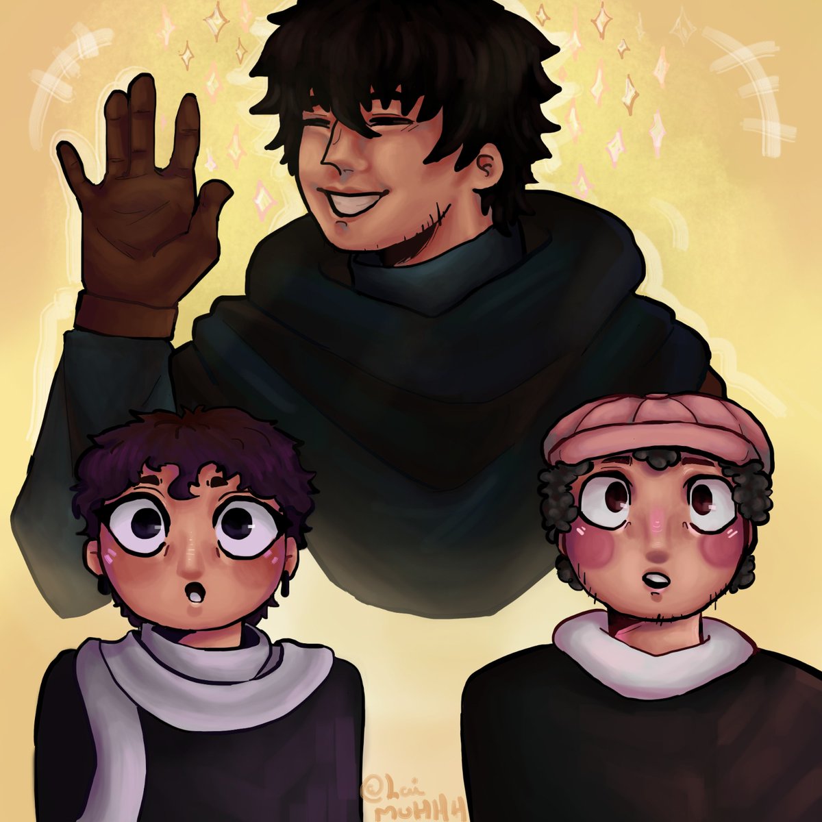 Laimuhhh's tweet photo. Arrasando corações💫
#meiatw #nopac #pactwfanart
#arkanisfanart https://t.co/4qKueU5spW
