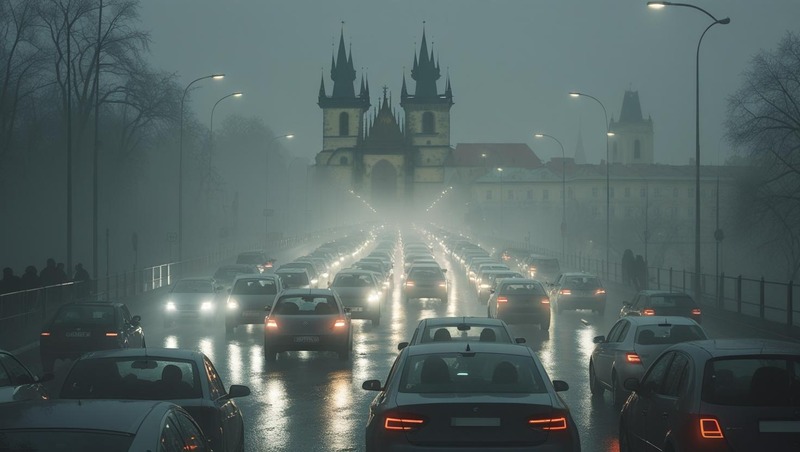 EagleSoulMan's tweet image. Prague wakes in fog again
Engines hum but not to move
People drift to jobs
they never meant to do
Kids file in, not to learn
just because they must
What a strange game we play
pretending life each day
Only birds are honest
They fly
because there’s no other way
to stay in the air