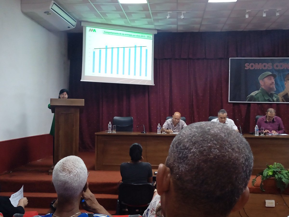 #Cuba Se inicia reunión de trabajo MINSAP-MINAG con la presencia del Cmdte José Ramón Machado Ventura, VPM José Luis Tapia Fonseca y el DrC. Reinol Delfín García Moreiro. Se realiza análisis profundo del cumplimiento de la entrega de plantas medicinales al Sistema de Salud.