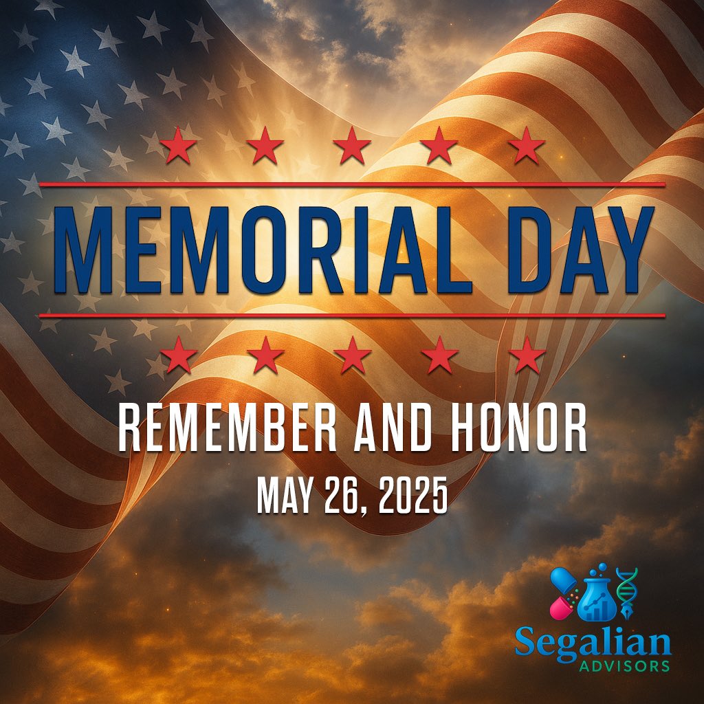 Segalian's tweet image. This Memorial Day, we honor those who gave their lives—remembering with gratitude, reflecting with humility, and moving forward with purpose. 🙏🏻