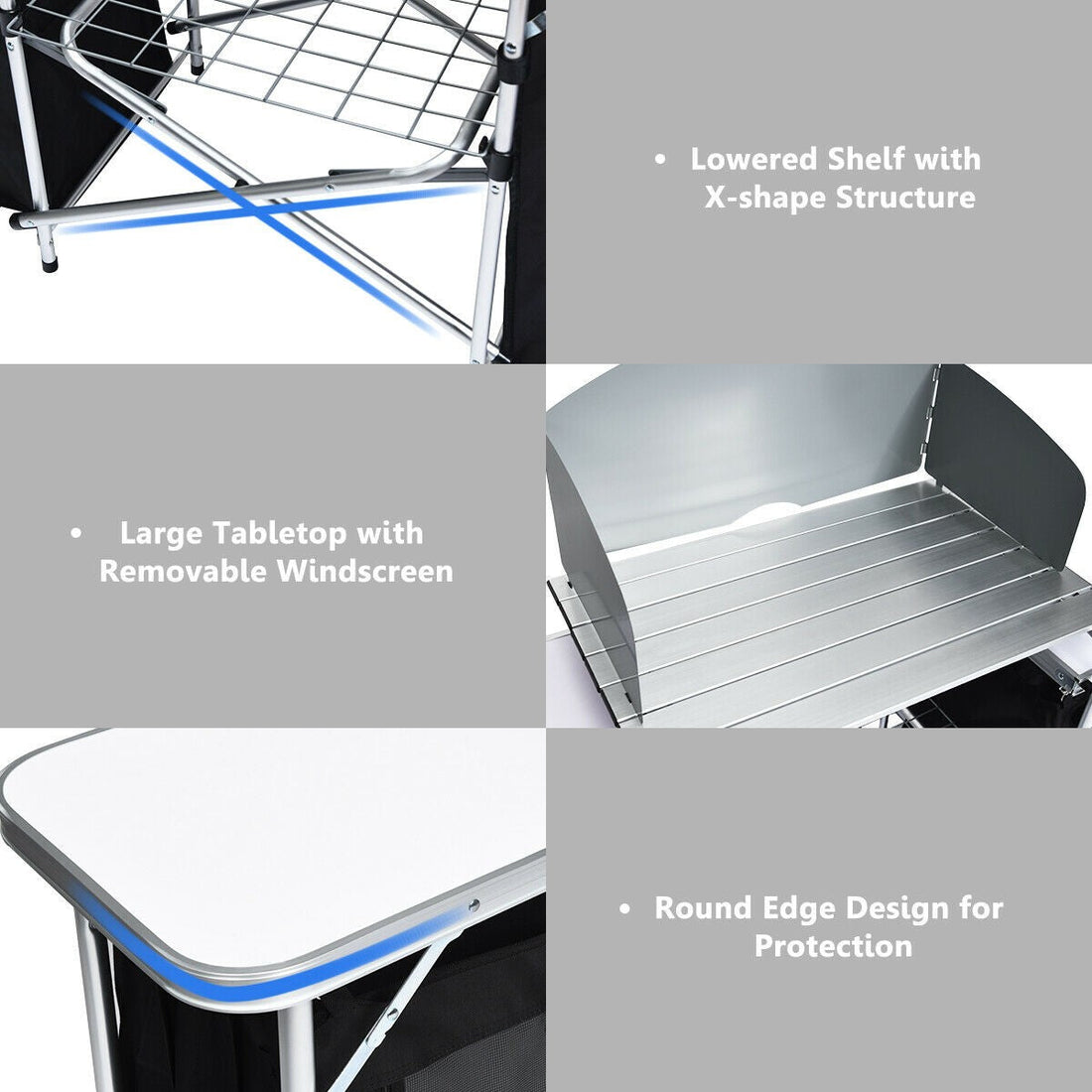lavish_kitchen's tweet image. Outdoor cooking just got WAY easier! 🍳 This 2-in-1 folding table + windshield is a game-changer for BBQs, camping &amp;amp; tailgates. Sturdy, lightweight &amp;amp; sets up in SECONDS! 

#OutdoorCooking #CampingHacks #BBQTable #FogoChain
#OutdoorKitchenMadeEasy #CampSmarter #NoMoreWindyBBQs