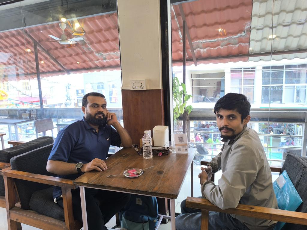Today’s Coffee Talk
Grateful for a meaningful conversation with the ever-inspiring Saroj Karki, founder of Our Biratnagar, Project Kura, and Youth For Blood.
Appreciate the time, insights, and continued spirit of collaboration. Looking forward to more ahead!
<a href="/SuReSaRoz/">Saroj Karki</a>