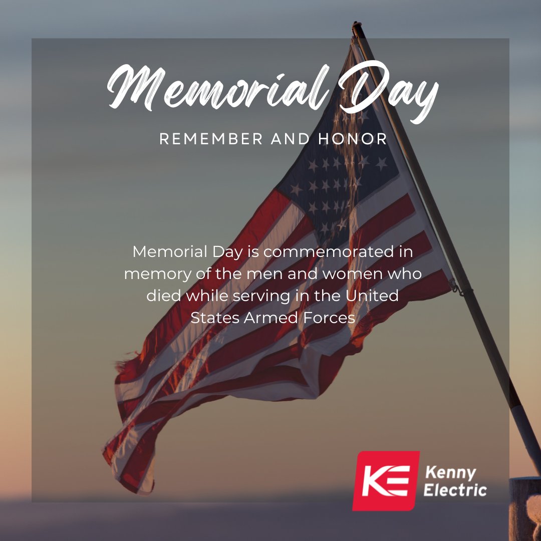 We remember and honor those who served.