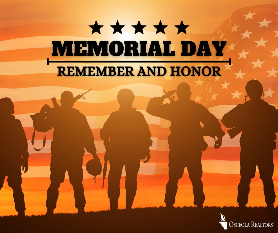 This Memorial Day, we pause to honor and remember the brave men and women who gave their lives in service to our country.

Their sacrifice is the reason we enjoy the freedoms we have today. We are forever grateful.