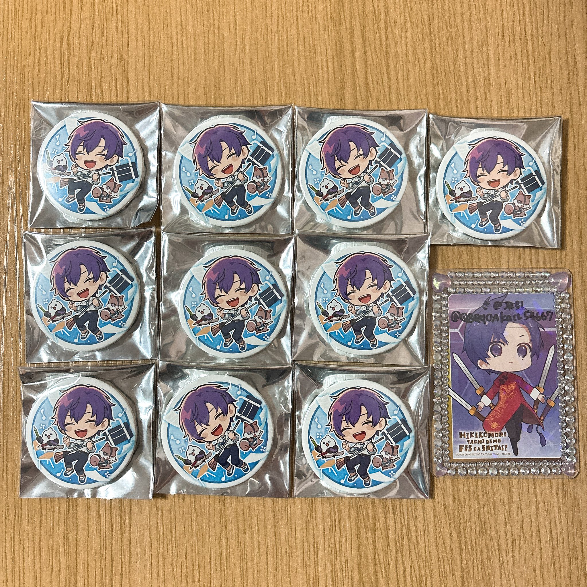 Z77.志麻 おまんじゅう シクレ 等身まとめ　グッズセット 志麻ワン 缶バッジ GOODS INFORMATION | SHIMA LIVE TOUR 2023 ～Violet～