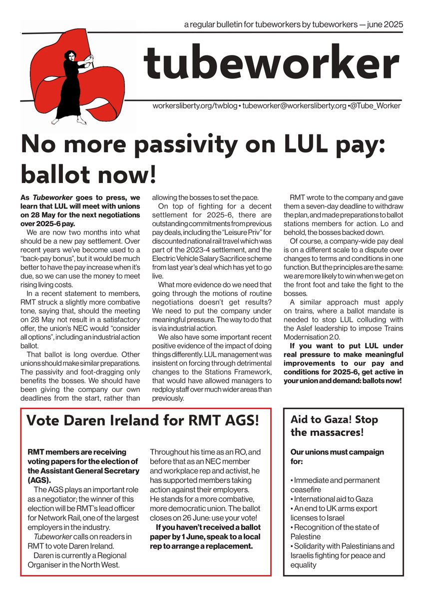 TubeworkerBulletin tweet media