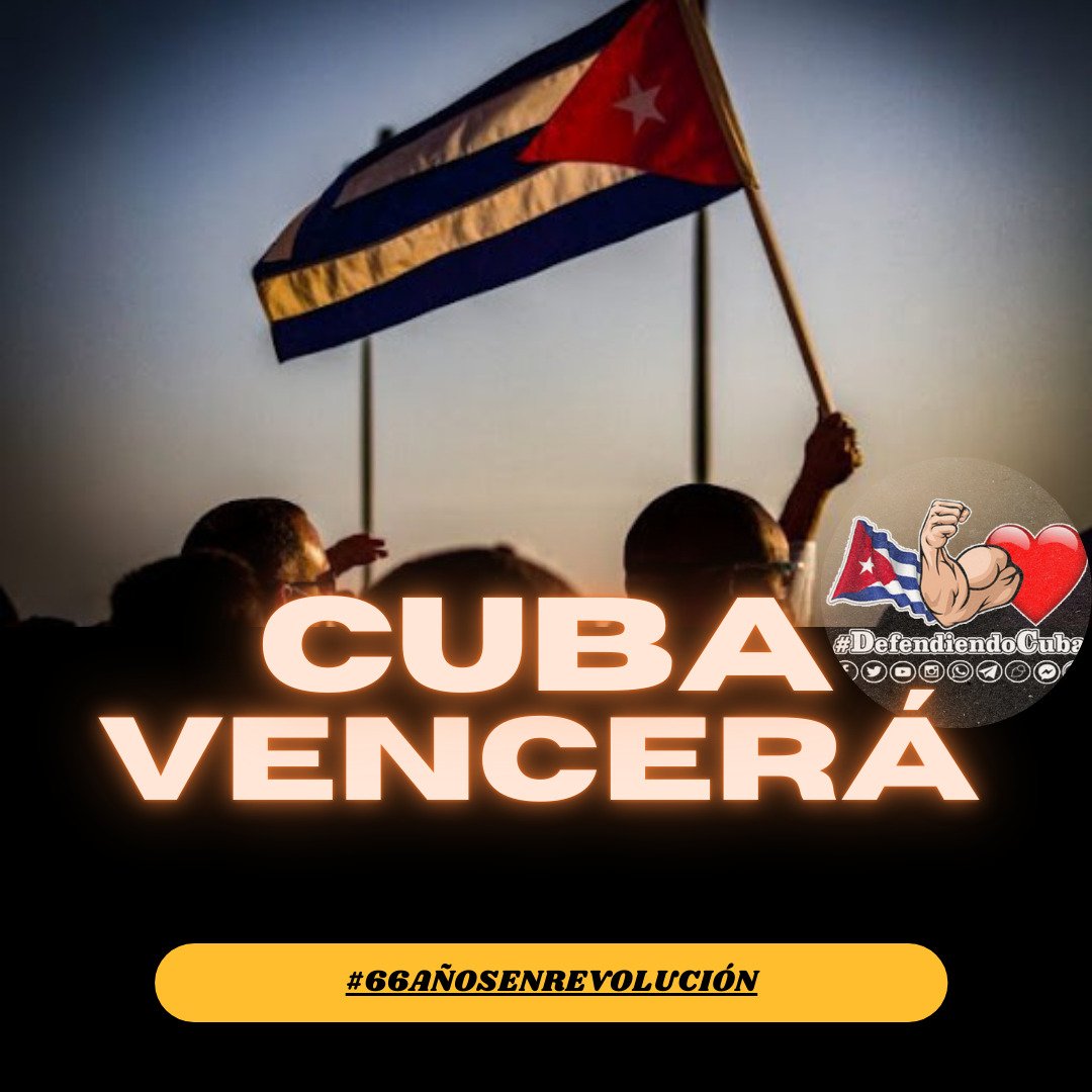 #CubaVencerá 
#CubaViveEnSuHistoria
