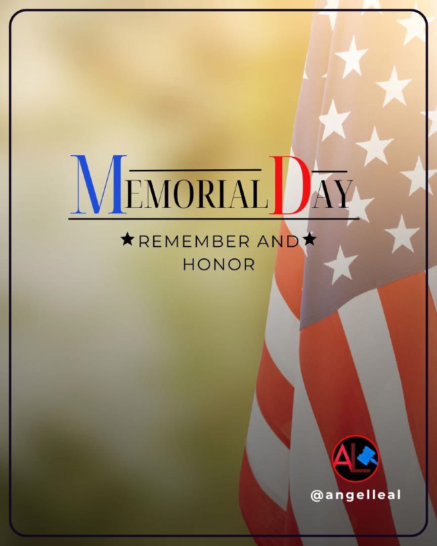 🇺🇸 Hoy honramos a los héroes que dieron su vida por nuestra libertad. Nunca los olvidaremos.
#DíaDeLosCaídos #HonorYMemoria
