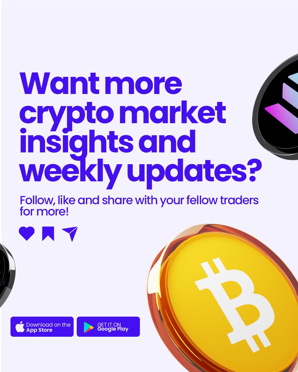 trycoinplug's tweet photo. Top crypto moves this week 📉📈
BTC, SOL, ETH — here’s what traders need to know.
Follow @Coinplug for weekly insights, the best crypto-to-cash rates, and real help with all your crypto needs. 💸
#Coinplug #CryptoToCash #Bitcoin #Solana #Ethereum #CryptoNigeria https://t.co/CiXNLW8a45