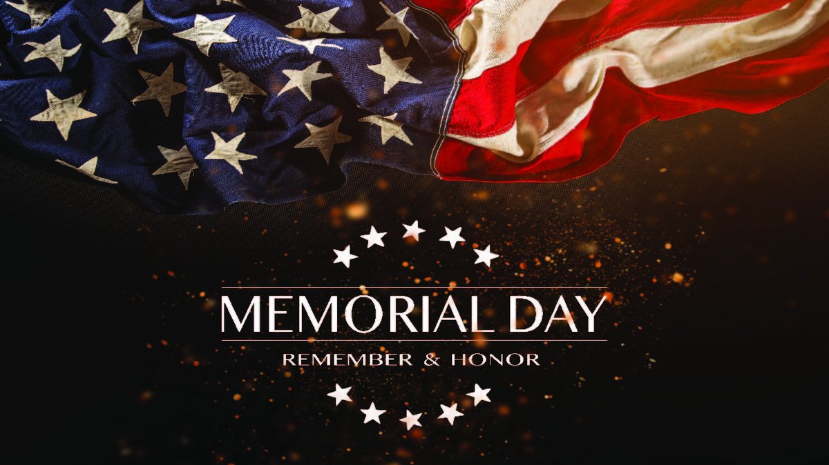 REMEMBER &amp; HONOR

As we celebrate freedom today, let's not forget the sacrifices made by our fallen heroes. #MemorialDay