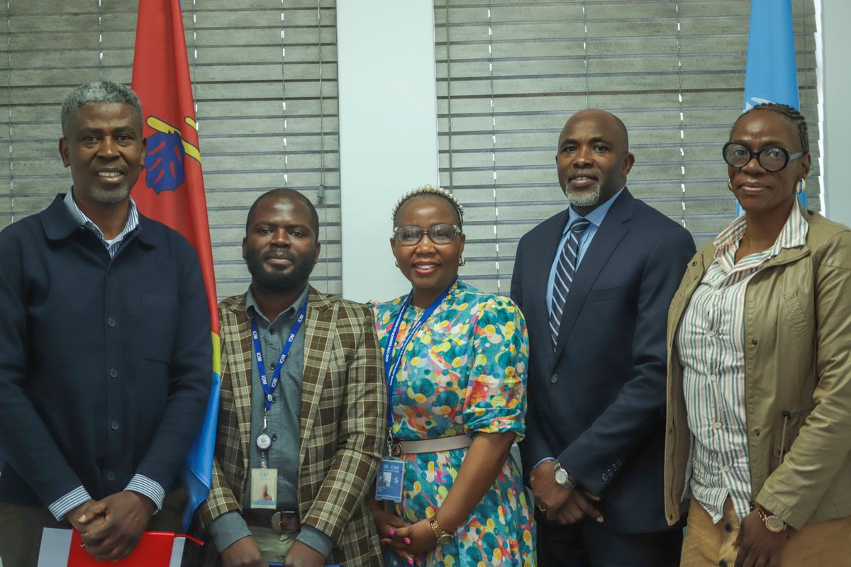 UN Eswatini (@uneswatini) on Twitter photo Today, Dr. Hloniphile Mabuza, IOM Regional Programme Coordinator, paid a courtesy call on UN Resident Coordinator. <a href="/WachiraGeorgeW/">George Wachira</a> as she began her official visit to the country. The meeting focused on IOM’s 2025 priorities & key developments in Eswatini’s migration agenda. Today, Dr. Hloniphile Mabuza, IOM Regional Programme Coordinator, paid a courtesy call on UN Resident Coordinator. <a href="/WachiraGeorgeW/">George Wachira</a> as she began her official visit to the country. The meeting focused on IOM’s 2025 priorities & key developments in Eswatini’s migration agenda.
