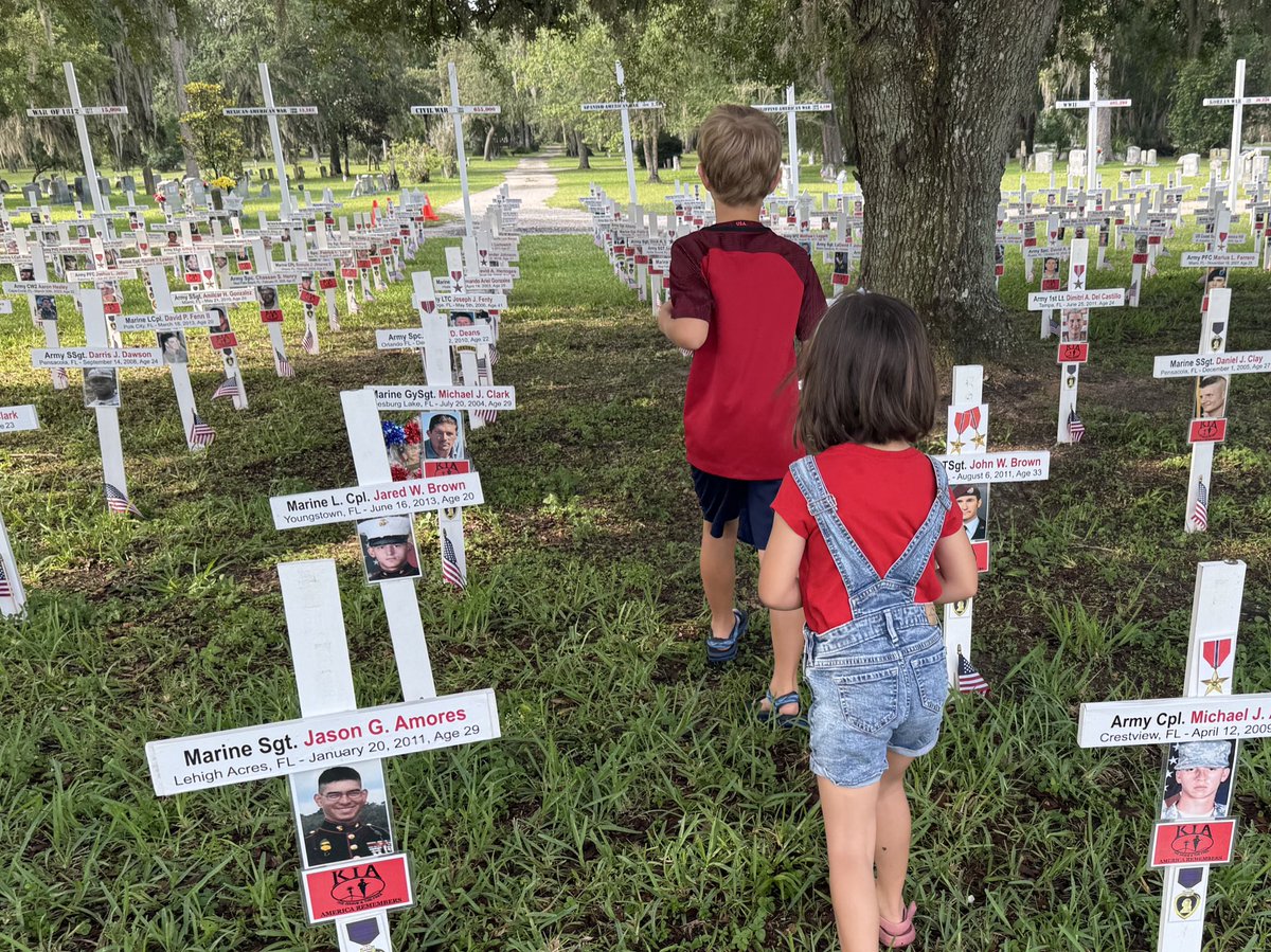 solid7podcast's tweet photo. Before burgers and hot dogs, we honor service and sacrifice. 🇺🇸 🦅 🫡 https://t.co/MLJxN3rXwG