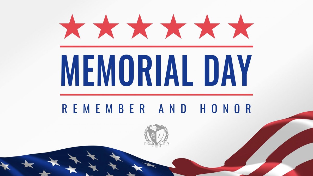 This Memorial Day, we pause to remember the brave men and women who gave their lives in service to our nation.

Let us never forget their courage, their sacrifice, and their legacy.
